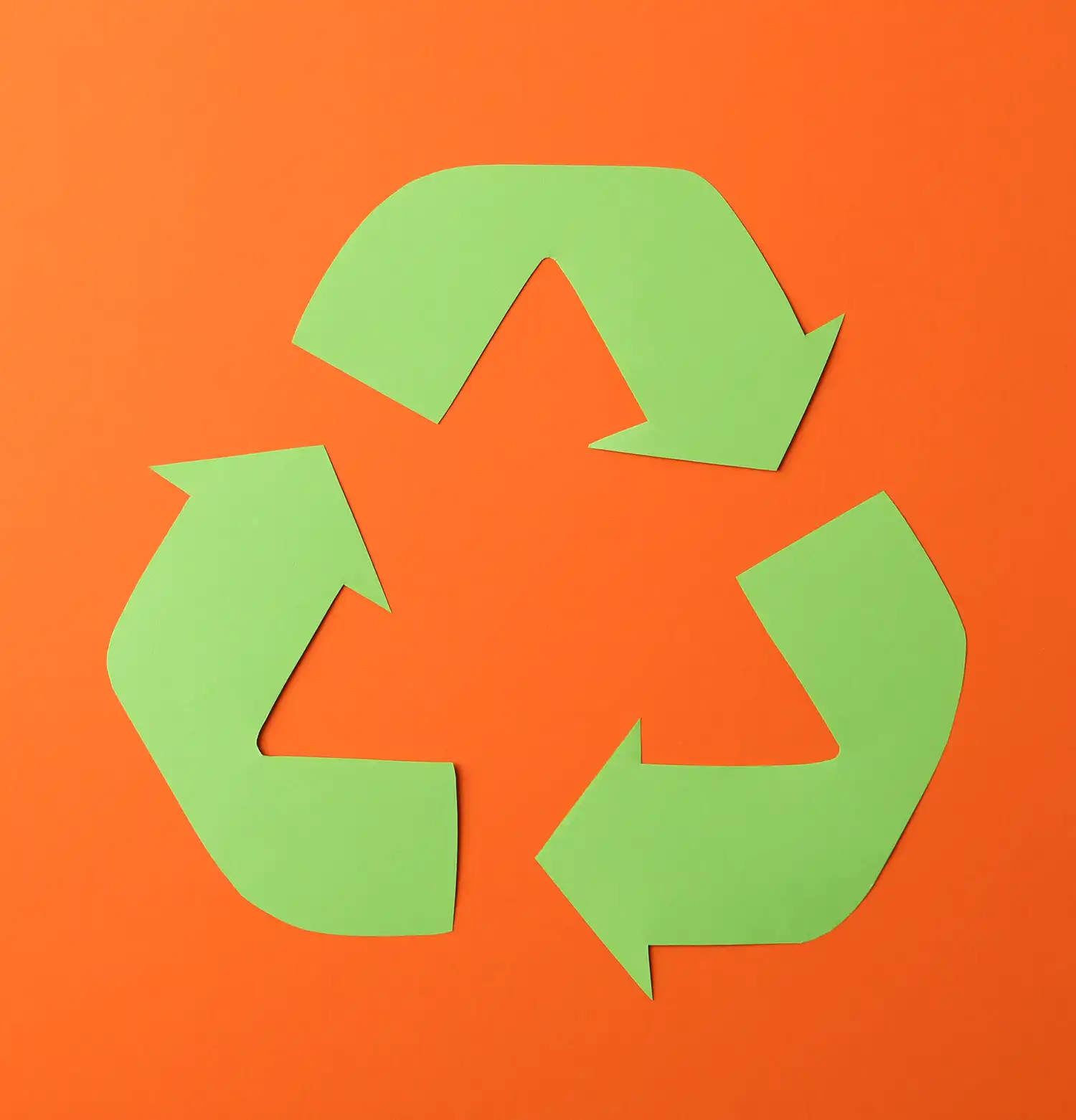Recycling symbol representing responsible house clearance in Plymouth by SDS Man and Van